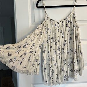 Altar'd State Cream Floral Top